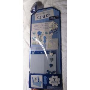 New Holly Hobbie Creatables Card Kit Makes 4 personalized Greeting cards Crafts!